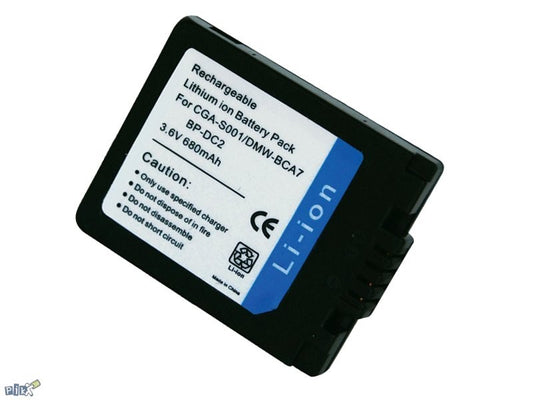 Baterija Panasonic CGA-S001, CGR-S001, DMW-BCA7