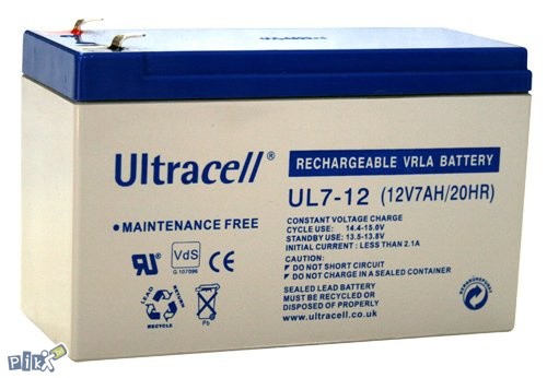 Baterija Ultracell UL7-12 12V 7Ah