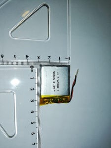 Li-ion baterija 3.7V 500 mAh