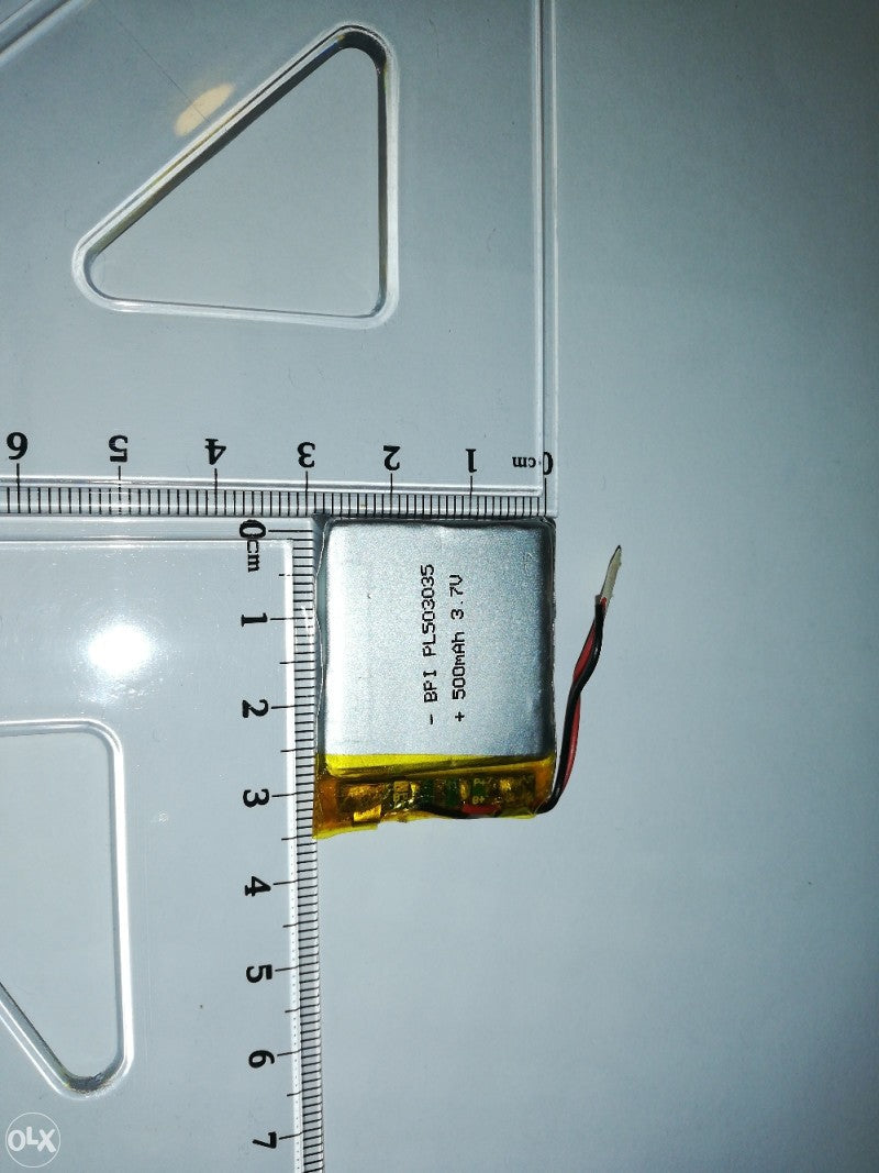 Li-ion baterija 3.7V 500mAh