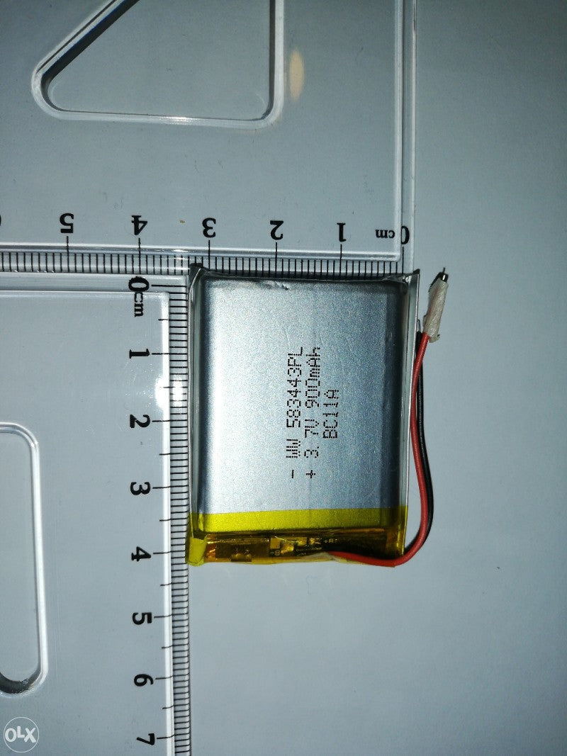 Li-ion baterija 3.7V 900mAh