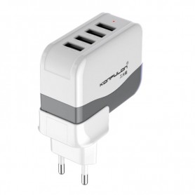 Kucni punjac KONFULON C21 4xUSB 4.2A micro USB belo-siv