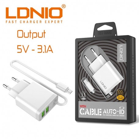 Punjac za telefon LDNIO 5V-3.1A