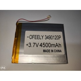 Baterija Li-ion 3.7V 4500mAh za Tablet PC GPS PDA ipod