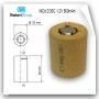 Baterija NiCd 2/3SC 1.2V 800mAh
